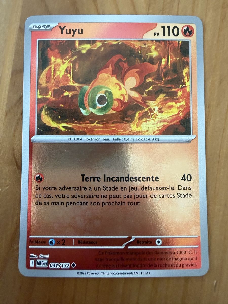 Pokémon Carte collezionabili: Yuyu (MEG031) – Nuovo (secondo la descrizione) da Vevey venduto da Matx