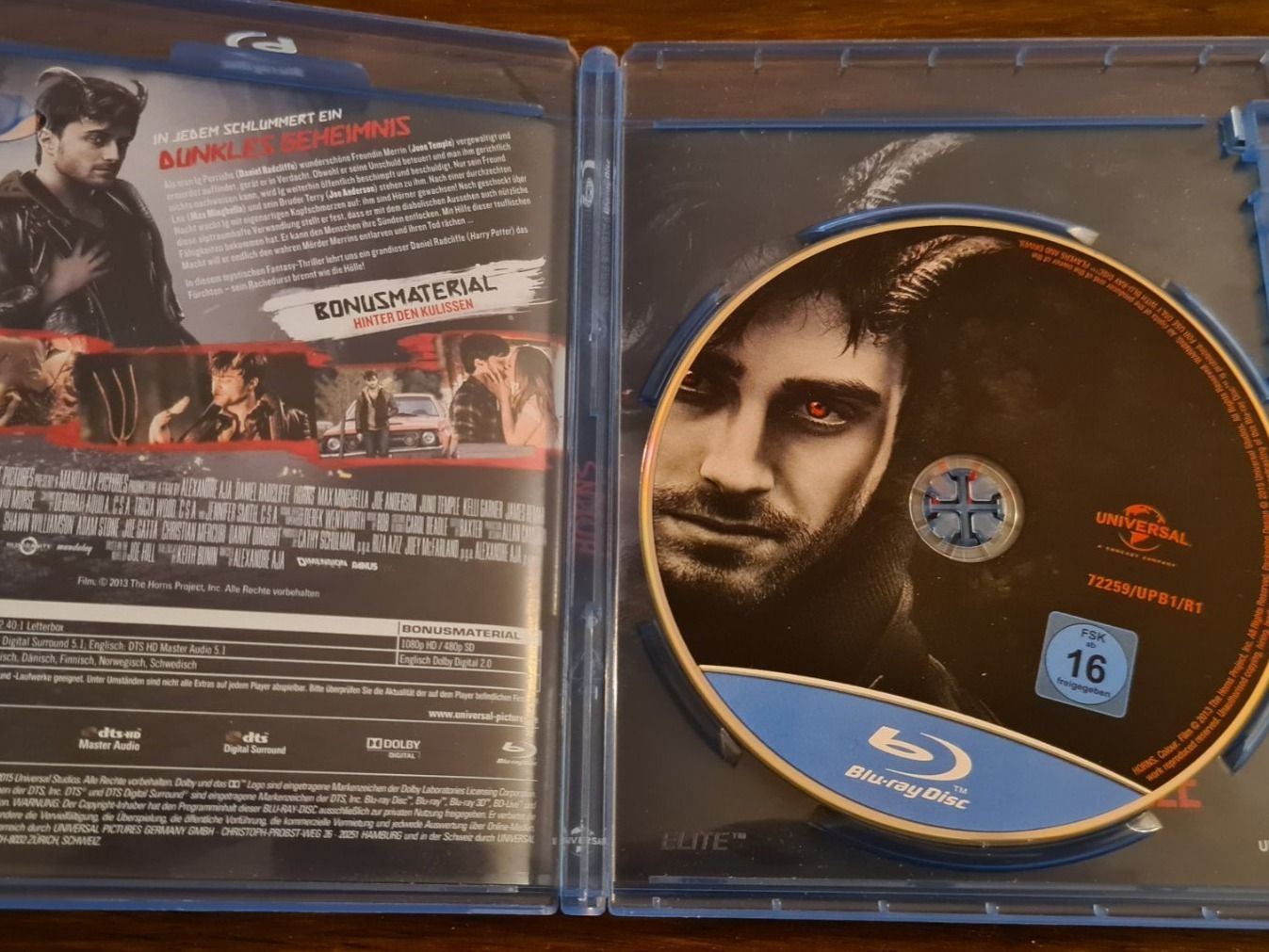 Tutti i DVDs: Horns (Alexandre Aja) – Nuovo (secondo la descrizione) da Oberkirch LU venduto da ThE_CoLLecTor666 2