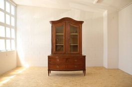 Vitrinenschrank Louis XVI, um 1800