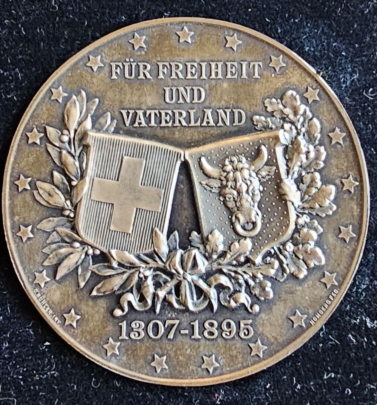 Tutti le monete: Wilhelm Tell 1895, Denkmal Enthüllung – Usato da Balsthal venduto da mil_js2d 1