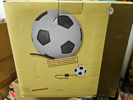 Fussball Leuchte Outdoor Ø 19cm 2 m Kabel 20W 12V G4 Neu/OVP