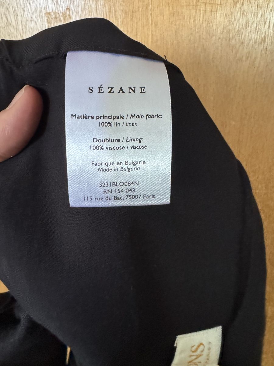 Sezane Top: Top Claire de Sézane- - t 38 – Nuovo e nell'imballaggio originale da Le Lignon venduto da mae_9hql 1