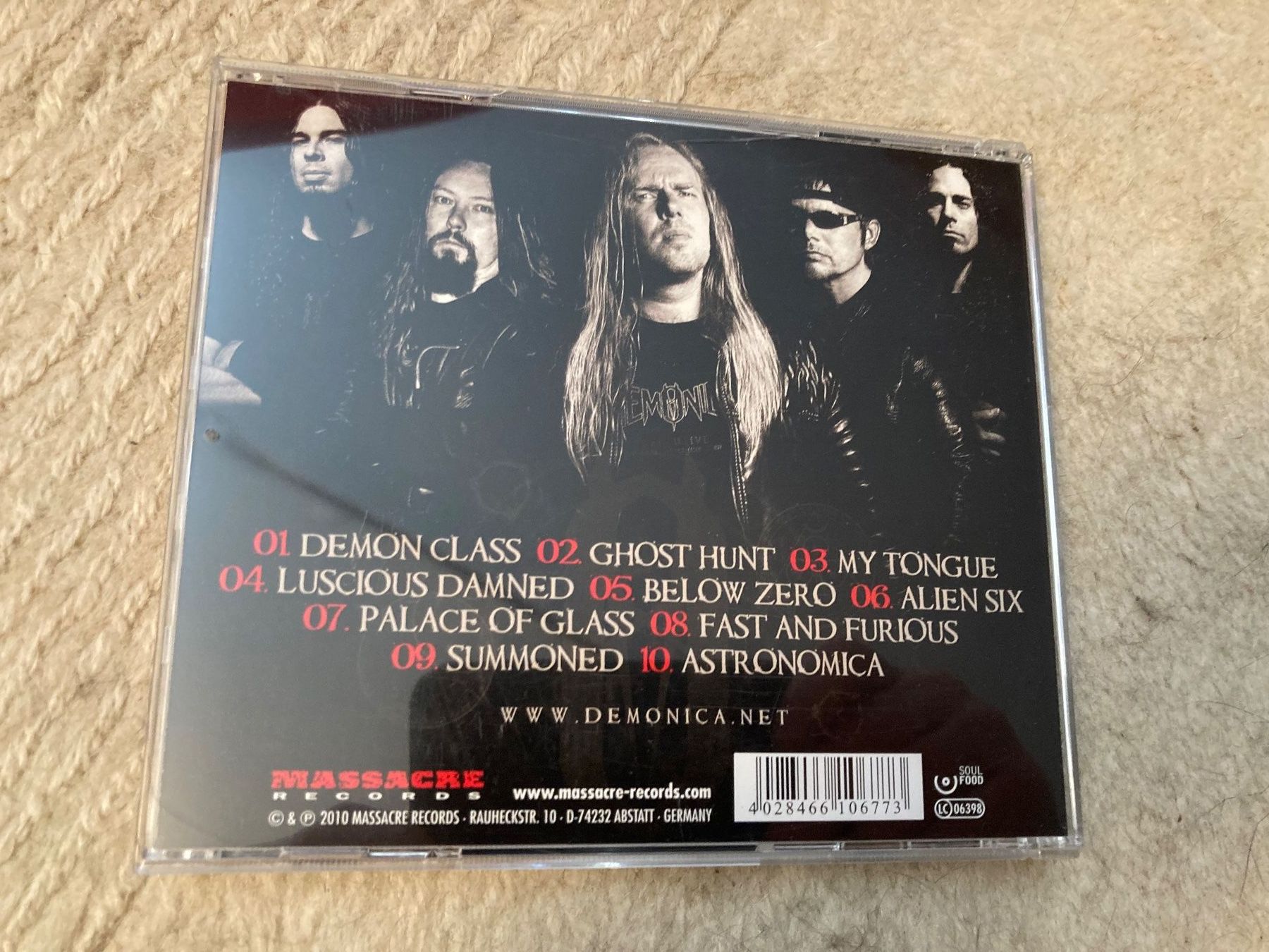 CD: Demonica "Demonstrous" CD Album 2010 – Usato da Wagenhausen venduto da Novafreund283 2