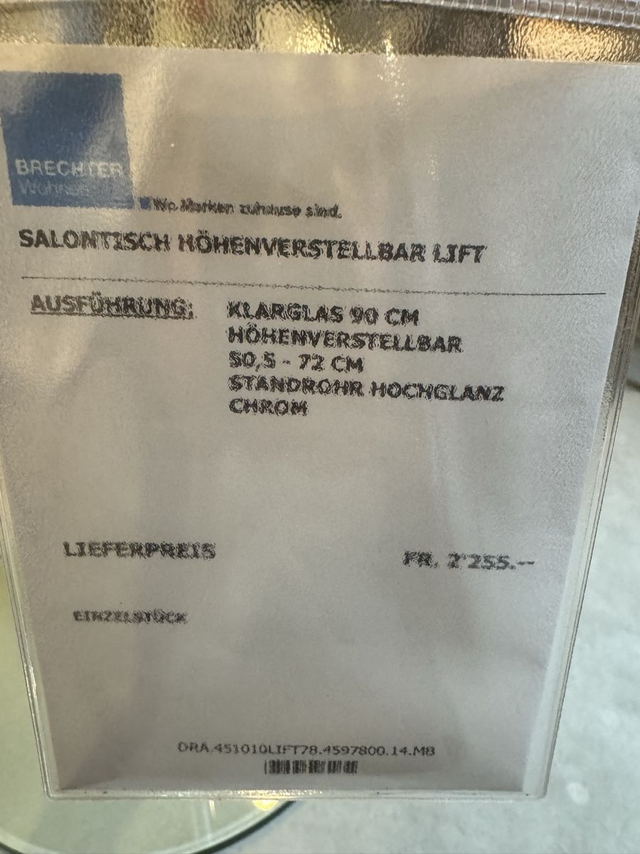 Tavoli: Draenert Esstisch Lift 1010 – Usato da Lohn-Ammannsegg venduto da Businessangel 7