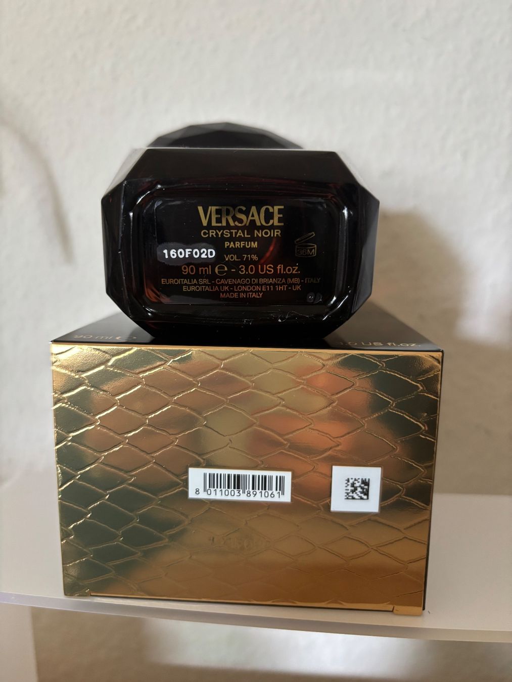 Versace Parfum & Eau de Toilette: Versace Crystal Noir Parfum EDP Duftprobe 2ML – Gebraucht aus Zürich von deruja 1
