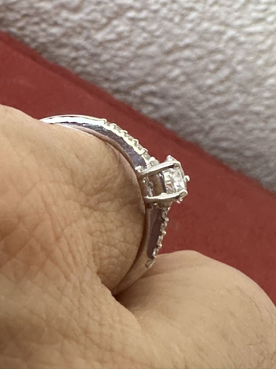 Anelli: 925 Silberring mit Strass – Usato da Herbriggen venduto da Sehrazade 3