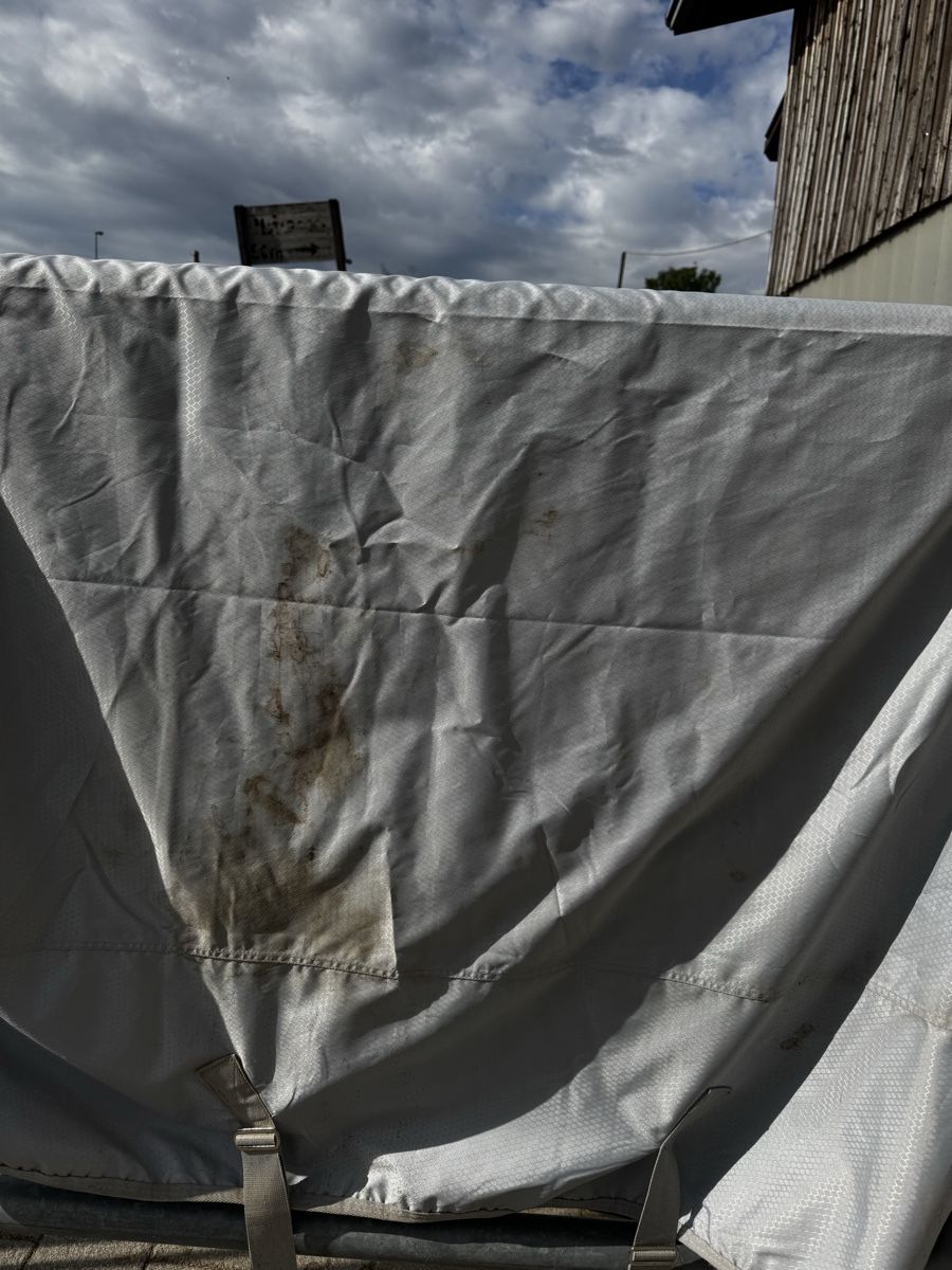 Coperte & Accessori: Regen-Decke 0g hellgrau 155 – Usato da Oetwil am See venduto da LuniGW 2