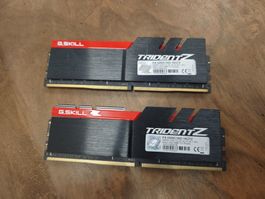 2 barrettes RAM G.Skill Trident Z 2x8 16Go DDR4-3200 MHz