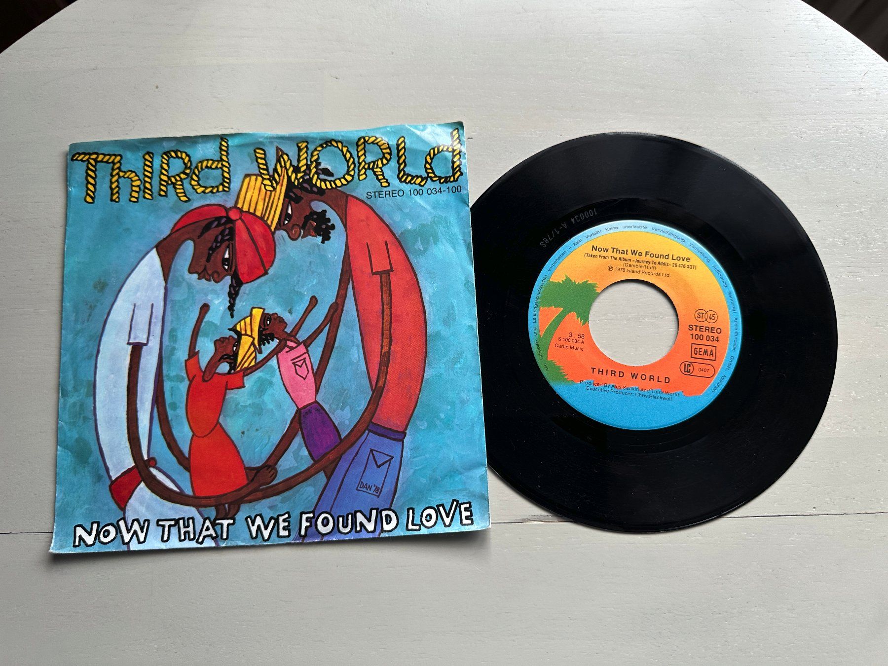 Dischi in vinile: THIRD WORLD tolle Single Now that we found love Reggae 70's – Usato da Basel venduto da Partridge