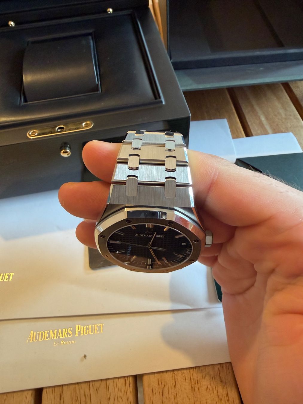 Audemars Piguet Uhren: Audemars Piguet Royal Oak - 15500ST – Neu (gemäss Beschreibung) aus Zürich von agu_rqy9 1