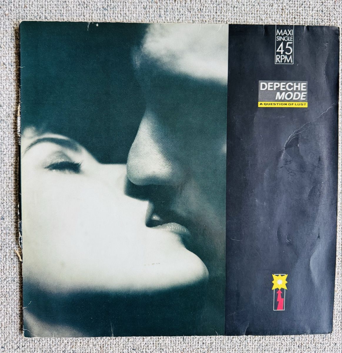 Dischi in vinile: Depeche Mode -  A Question Of Lust - 12" Maxi - 80s – Usato da Rorbas venduto da BlackstarRecords