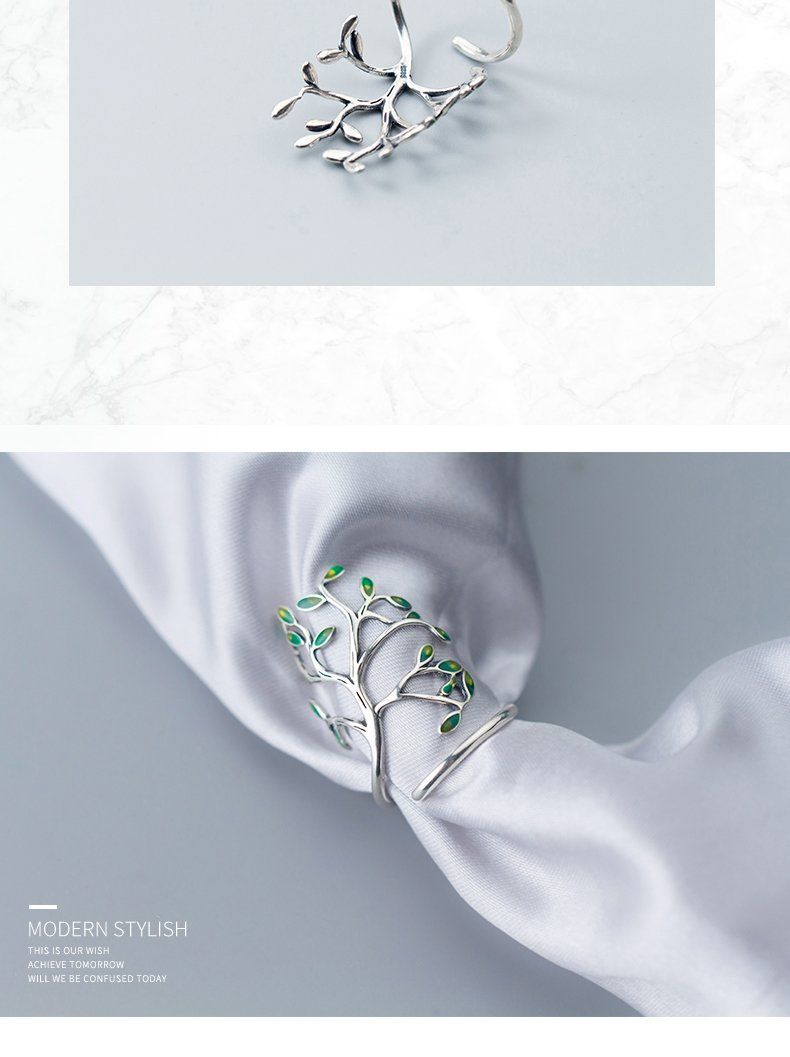 Anelli: 💍NEU Lebensbaum Ring - Silberfarbig – Nuovo e nell'imballaggio originale da Wittenbach venduto da ChinaSeidenstrasse 8