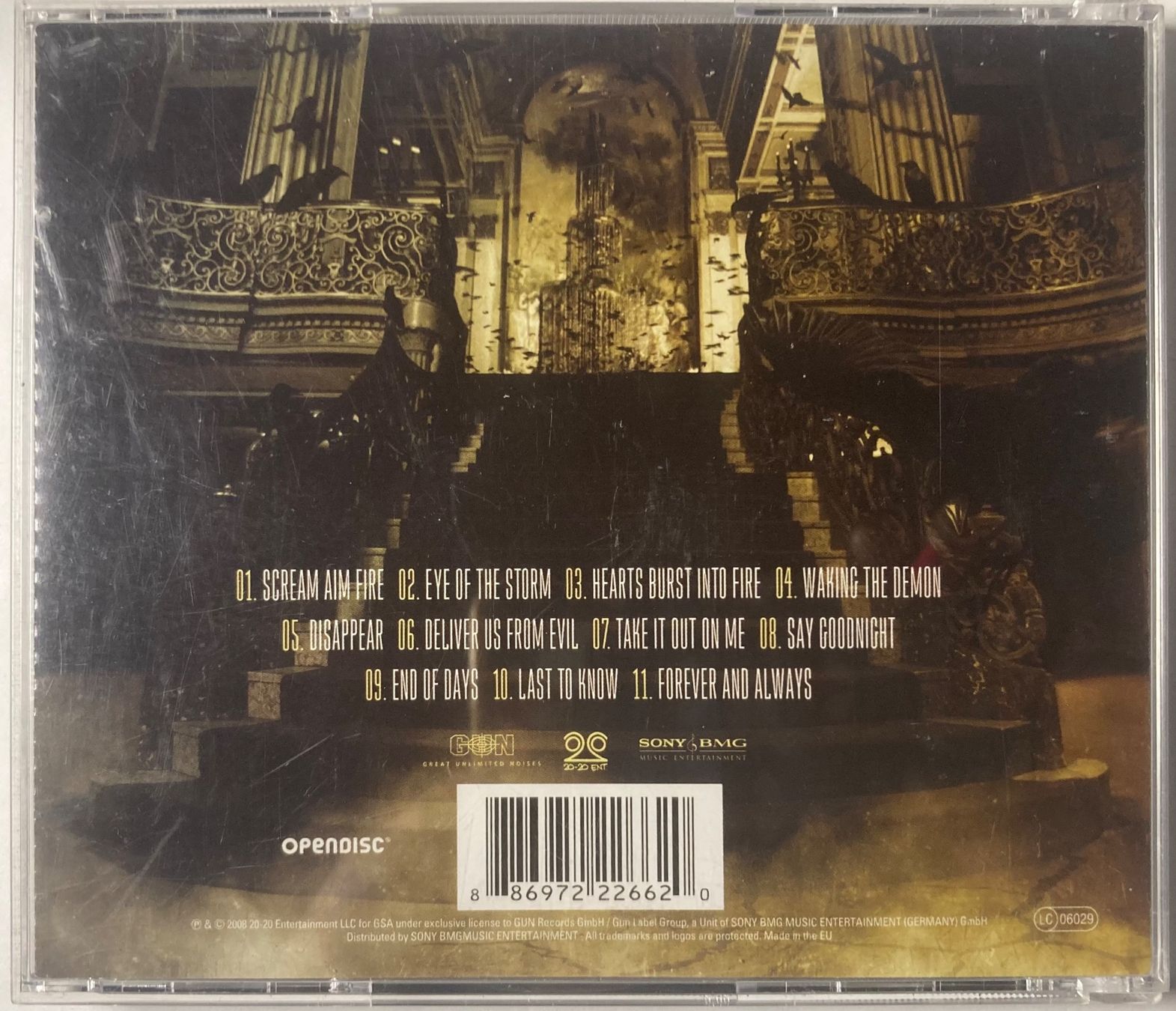 CDs: BULLET FOR MY VALENTINE - SCREAM AIM FIRE – Gebraucht aus Poliez-Pittet von Newtown-Records 1