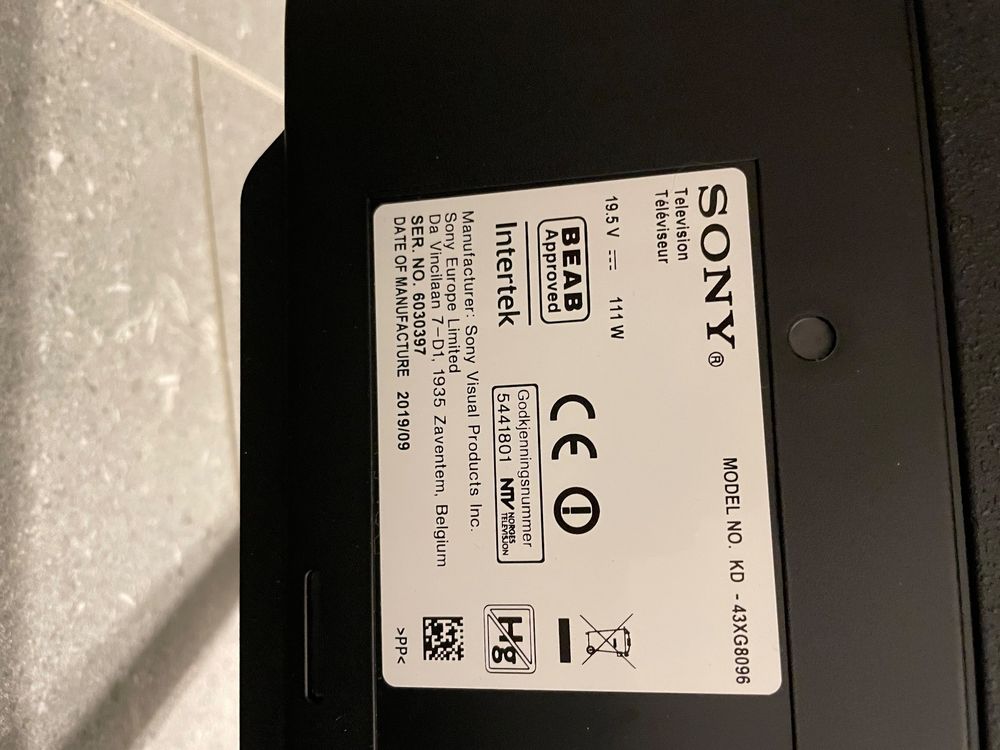 Sony Fernseher XG8096 | Kaufen auf Ricardo