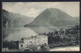Lugano, Hotel Metropole e Mte S. Salvato