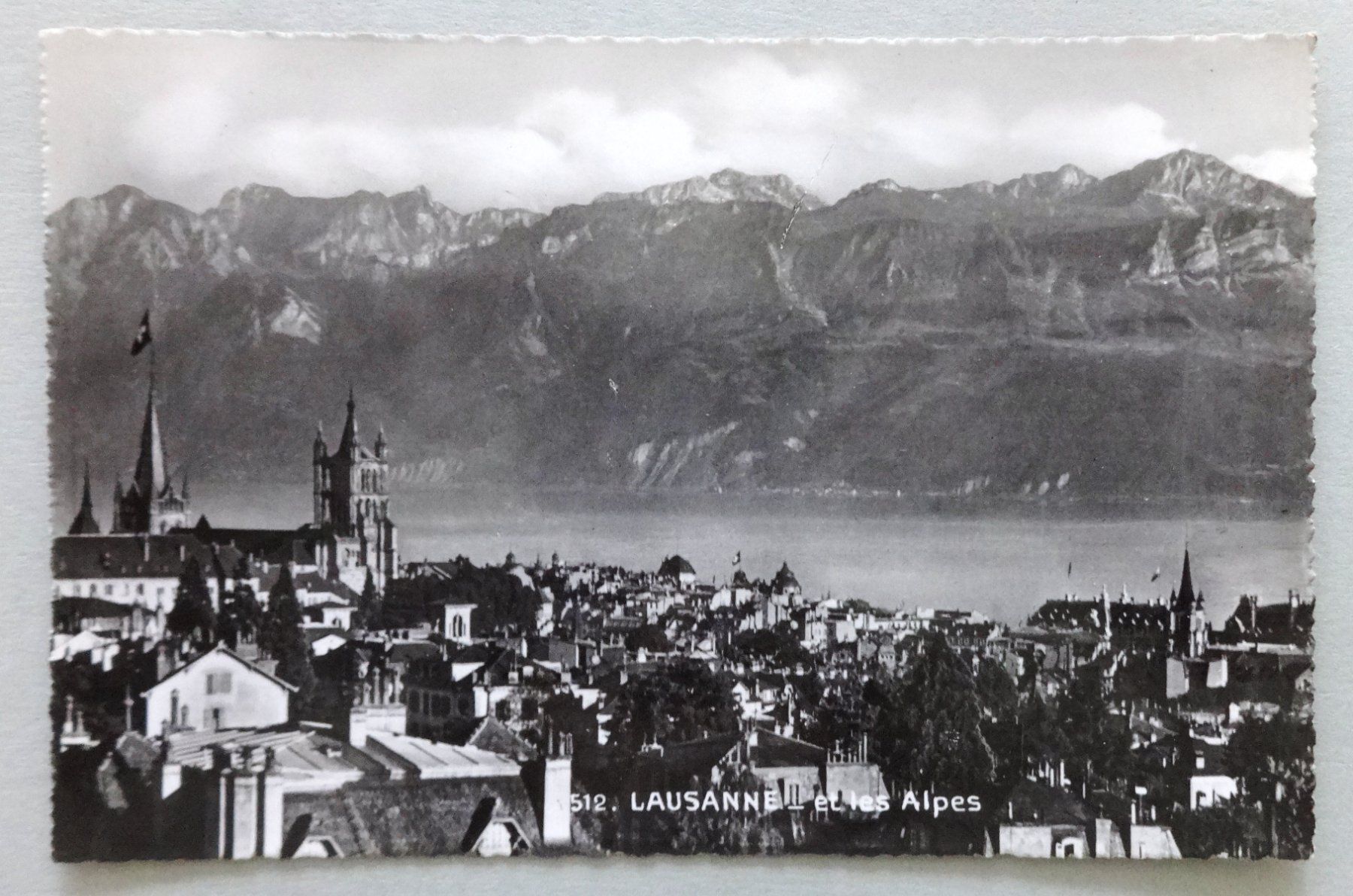 Cartoline postali: Lausanne et les Alpes – Usato da Fétigny venduto da Billy2miny