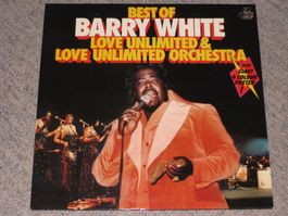 DOPPEL LP - BARRY WHITE - THE BEST OF (OHNE POSTER)
