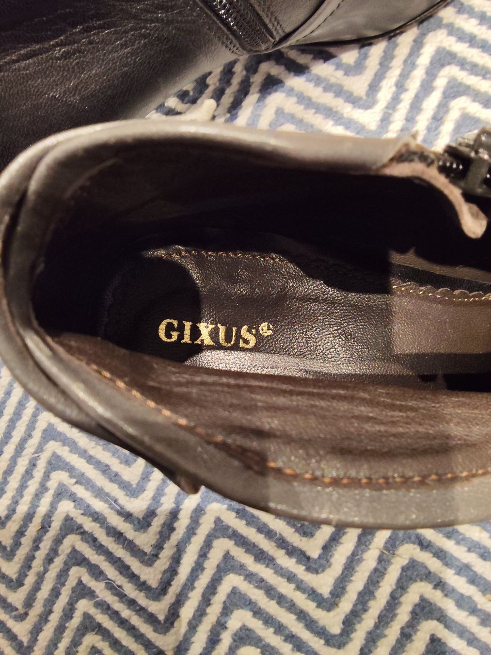 Damenschuhe: Echte Leder Stiefeletten, Gr. 38 GIXUS – Gebraucht aus Bellikon von MellonCollieMitTwint 5