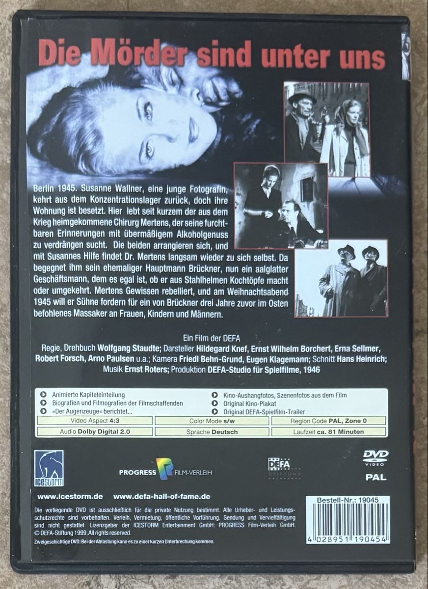 Alle DVDs: DIE MÖRDER SIND UNTER UNS  – Neu (gemäss Beschreibung) aus Dietikon von AndreaSch01 1