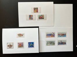 Deutschland: 3 Sätze postfrisch im Folder 1996-98