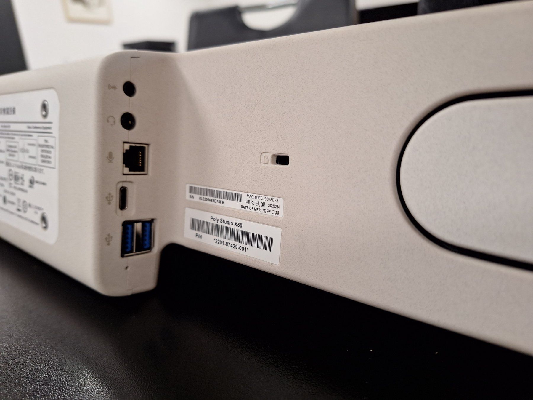 Webcam: Video Konferenz Soundbar, Poly Studio X50 – Usato da Muri AG venduto da Hifi7 3
