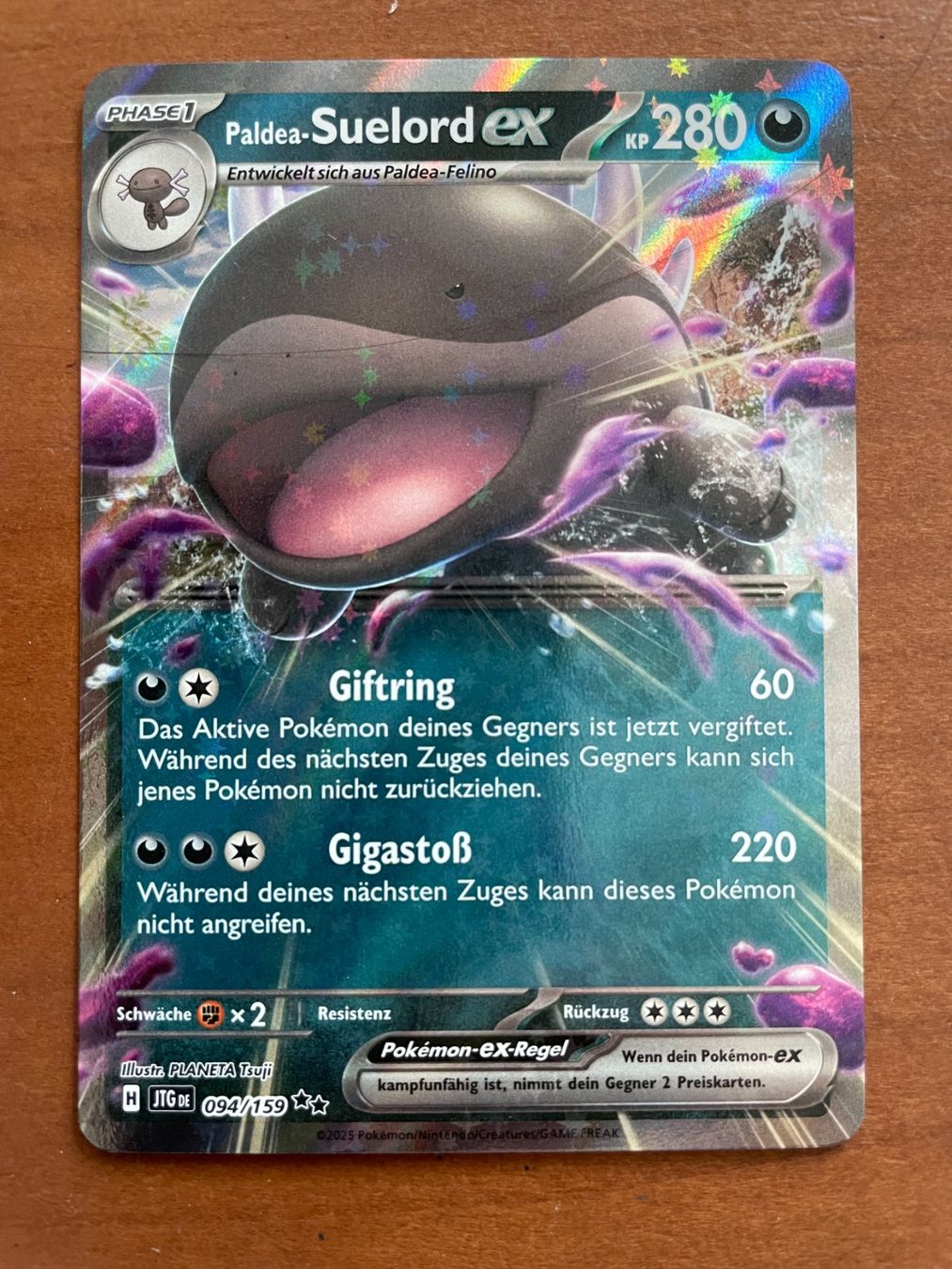 Pokémon Sammelbilder & Trading cards: Pokemon Paldea-Suelord eX (Versand gratis) – Neu (gemäss Beschreibung) aus Chur von Angerson