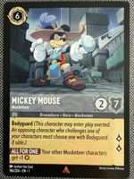 Mickey Mouse - Musketeer