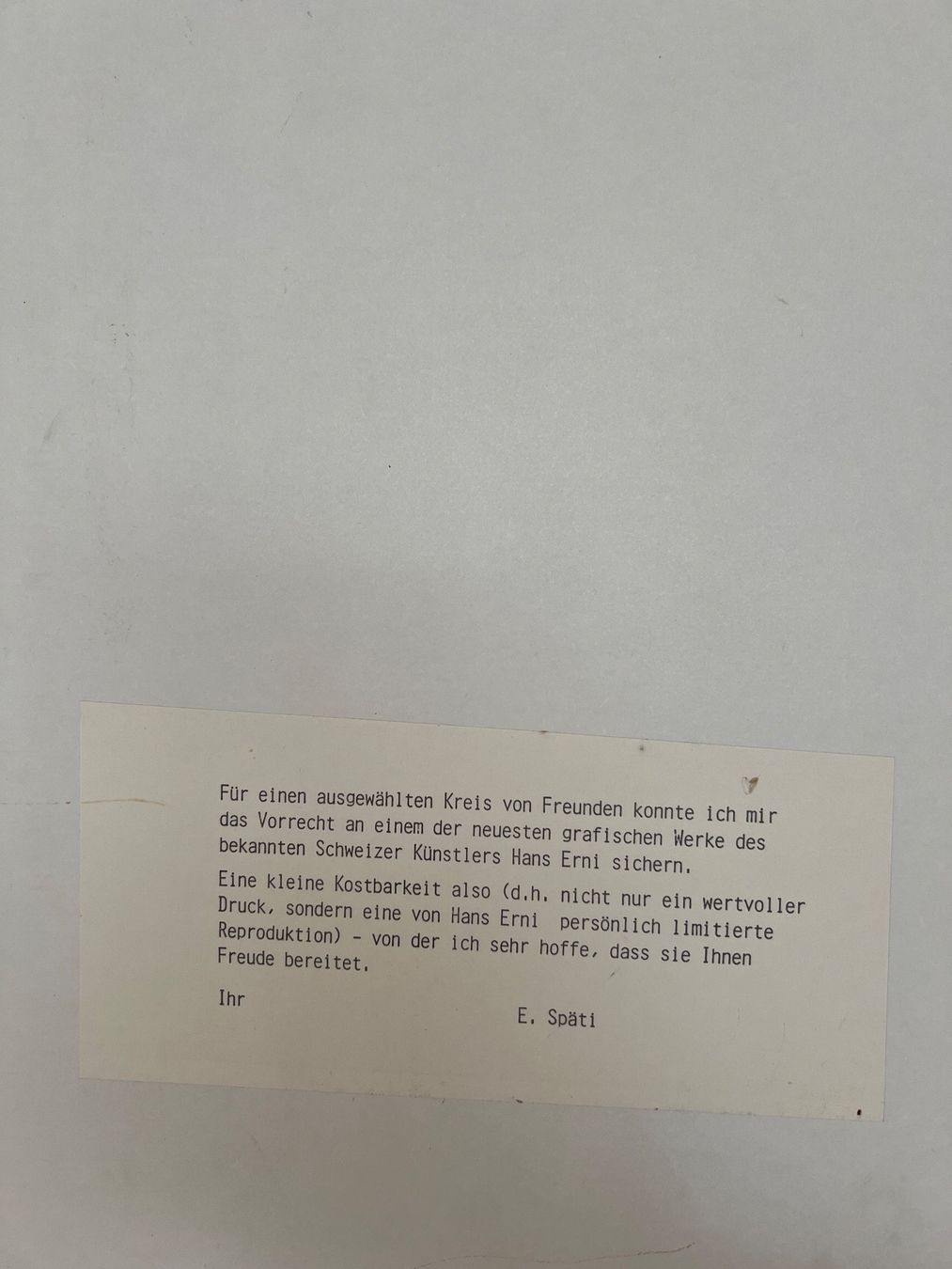 Poster & Bilder: Hans Erni Bild Repro auf Holz Gemälde – Gebraucht aus Wil von fuschti01 5