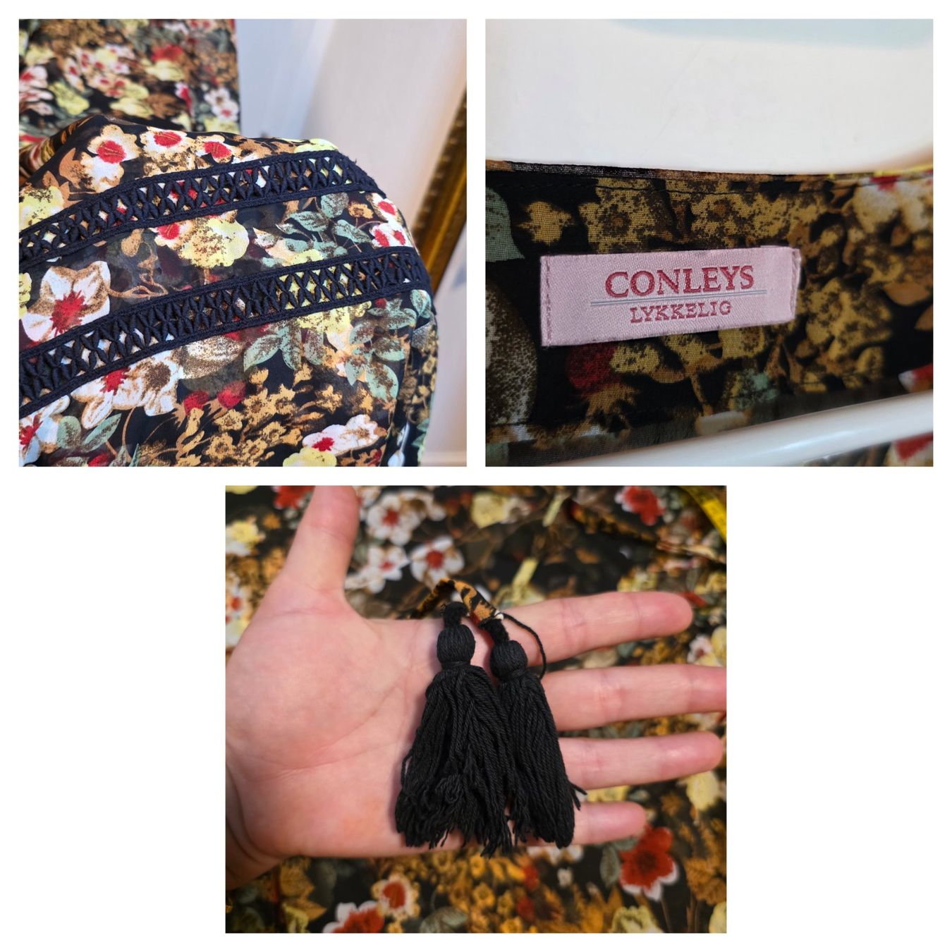 Vestiti: Conleys  Maxikleid Floral Boho Gr. M Top Zustand – Usato da Wald ZH venduto da CapLux 7