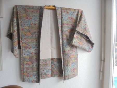 Haori Kimonojacke aus Japan Seide