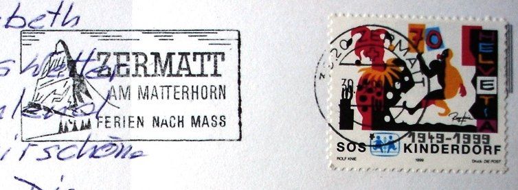 Cartes postales: Gruss aus ZERMATT – D'occasion à Jona par philajona 1