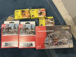 2x Busch 1182, Faller 134001, NOCH 14391, NOCH 14393, NOCH 1