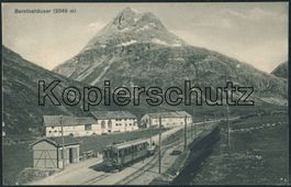GRS Berninahäuser - Bahnhof - Bernina Bahn BB - RhB