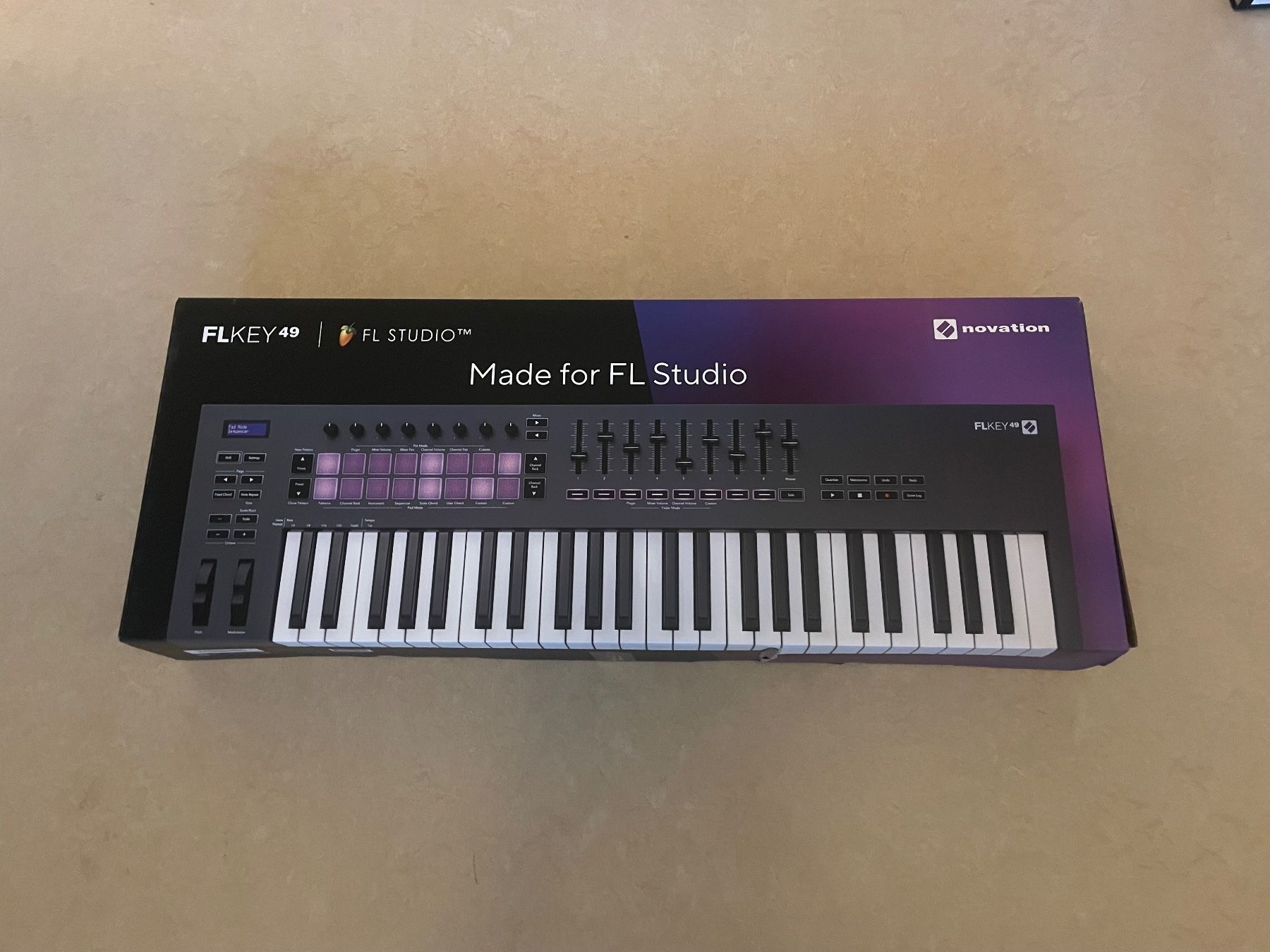 Novation Strumenti musicali: Novation FLkey 49 Midi Keyboard – Nuovo (secondo la descrizione) da Zürich venduto da angielm 5