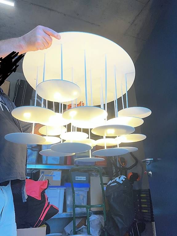 Kronleuchter & Deckenlampen: millelumen CIRCLES Designer Deckenleuchte – Gebraucht aus Bäch SZ von Mastergevin