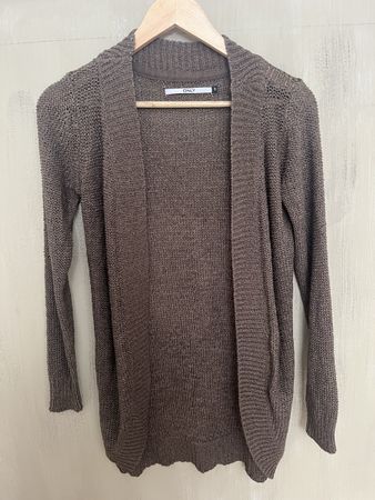 Only Cardigan, Grösse S, Khaki Strickjacke für den Sommer