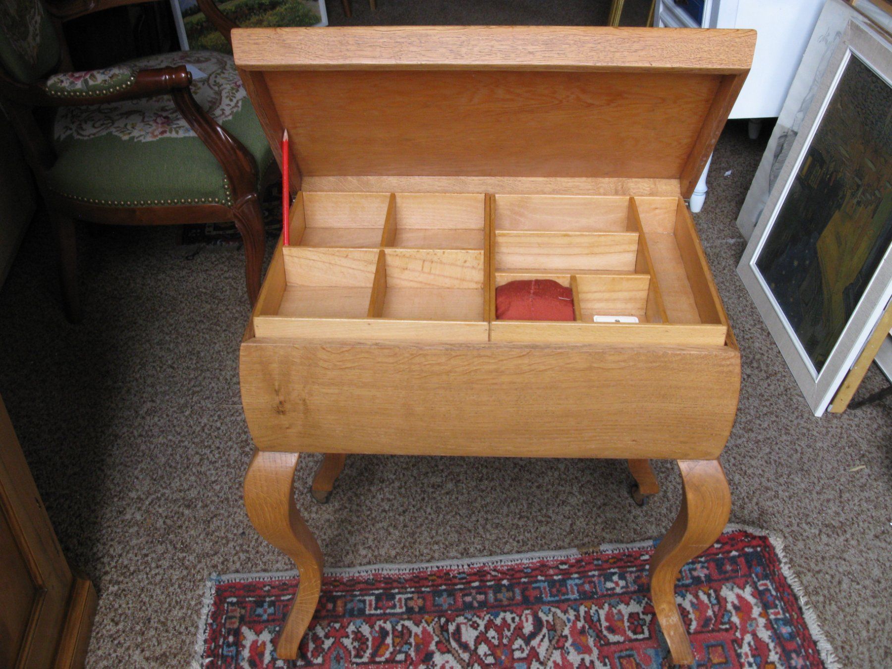 Cassettiere: Nähmöbeli Louis Philippe – Usato da Altstätten venduto da antikundart 7