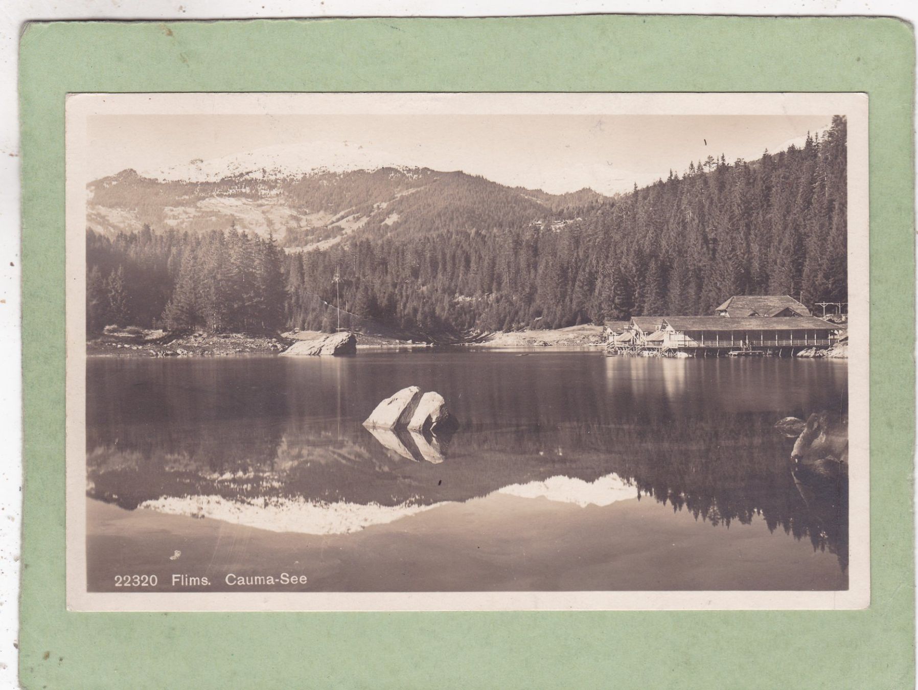 Cartoline postali: Flims Cauma See 1923 – Usato da Herisau venduto da Lisegrat2008