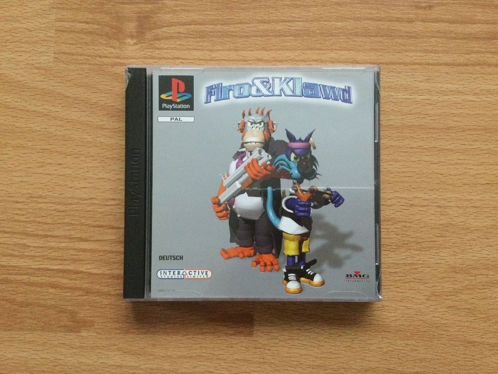 Firo & Klawd Sur PS1 – Bon état, Sans Notice – Jeu D’action Et Aventure