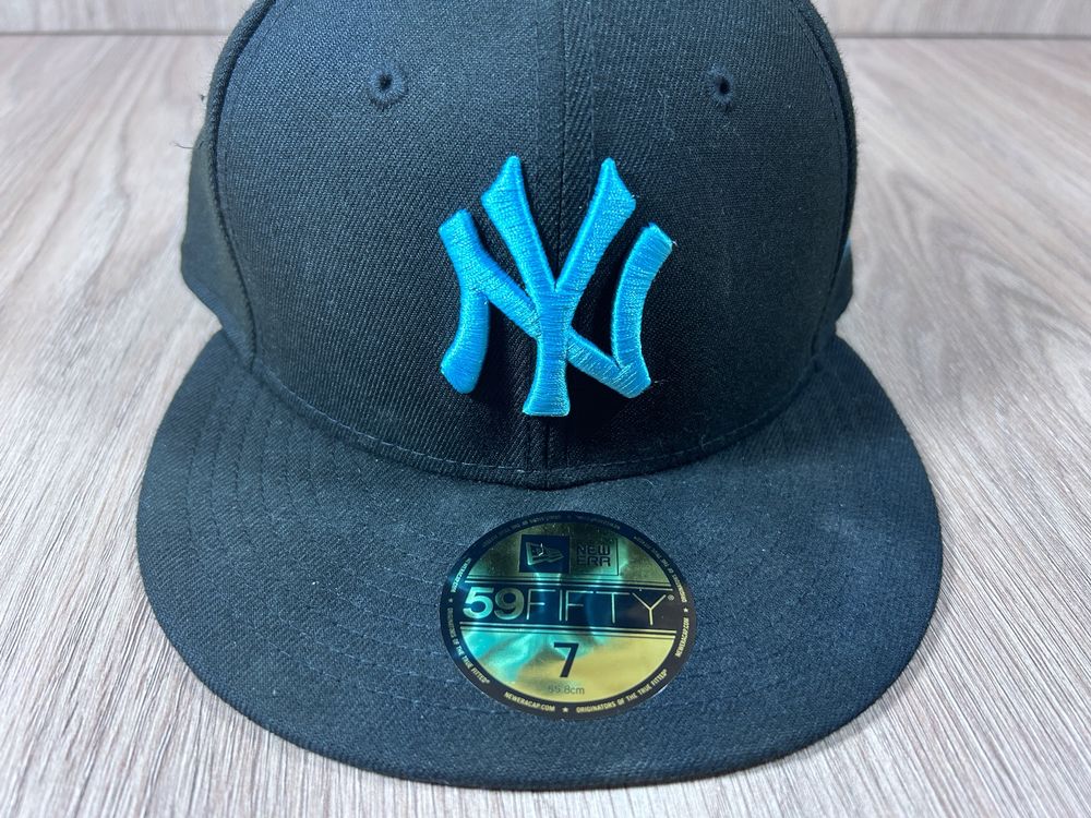 New Era Copricapi, berretti & cappellini: New York Yankees Cap / New Era 59Fifty® / Grösse 7 / neu – Nuovo (secondo la descrizione) da Männedorf venduto da Zwerglithron 5
