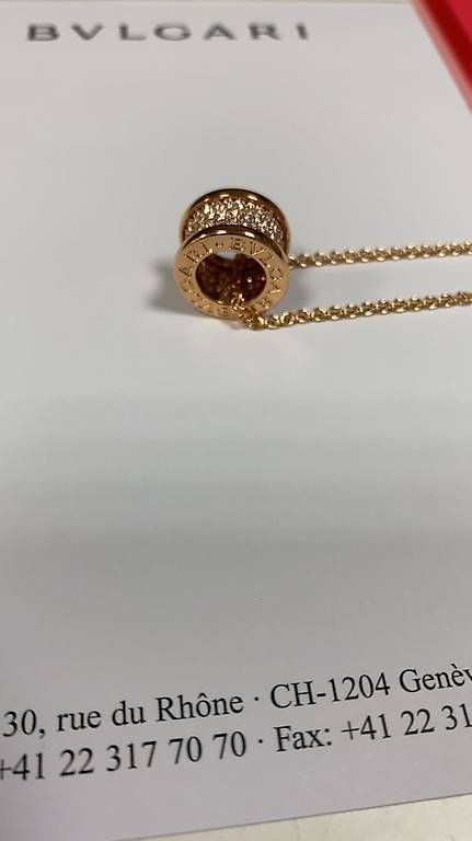 Ketten: Collier bulgari B zero 1 pavé de diamants – Gebraucht aus Pully von Occasions-luxe.Golay 1