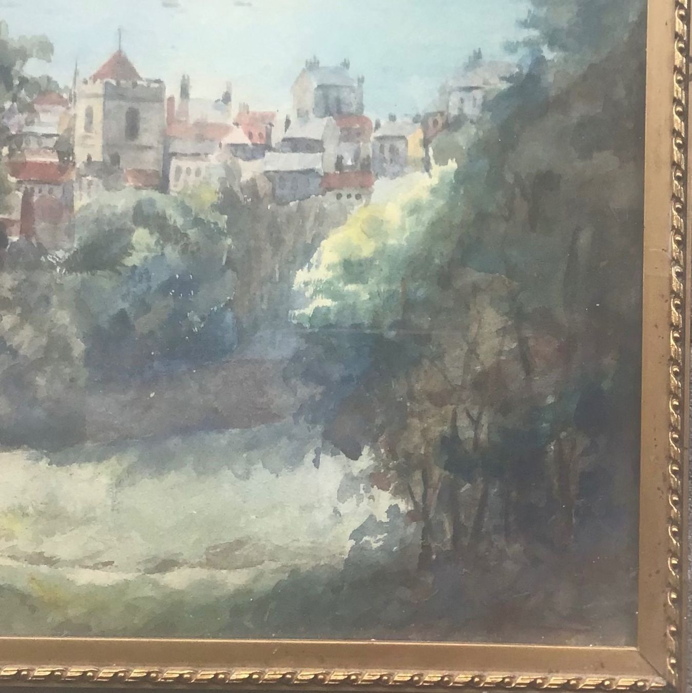 Gemälde: AQUARELL MIT RAHMEN GRÖSSE 36X26CM – Gebraucht aus Gersau von grafik-kunst 2