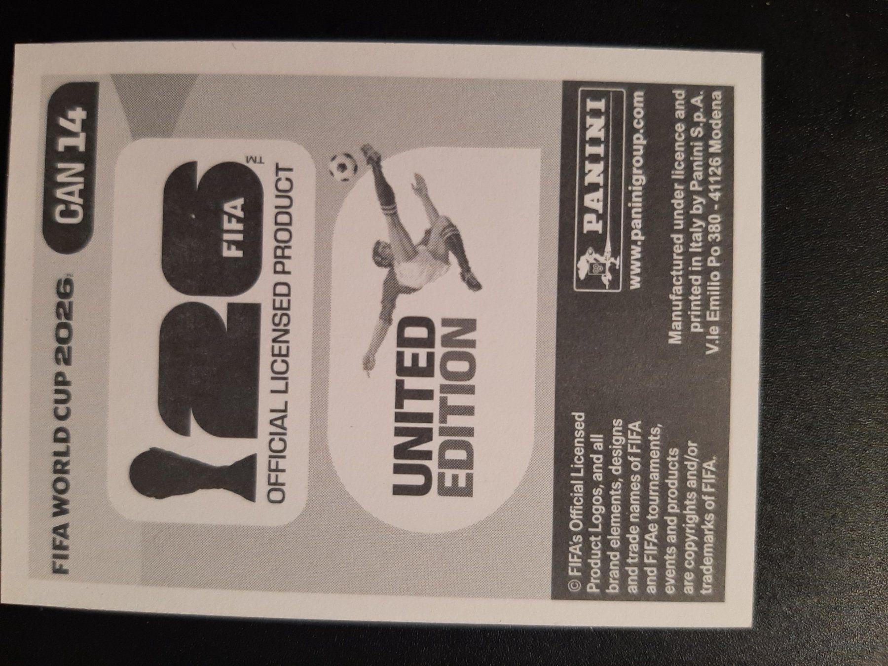 Panini Sammelbilder & Trading cards: Panini 2026 CAN14 – Neu (gemäss Beschreibung) aus Leuk-Stadt von Meic 1
