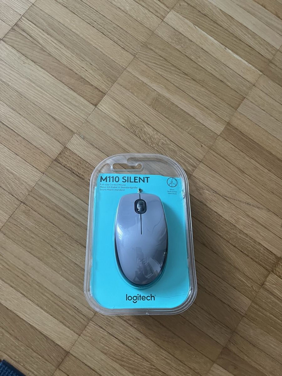 Logitech Maus: Logitech M110 Silent Mouse, Wired, New – Neu (gemäss Beschreibung) aus Luzern von K.Reka 2