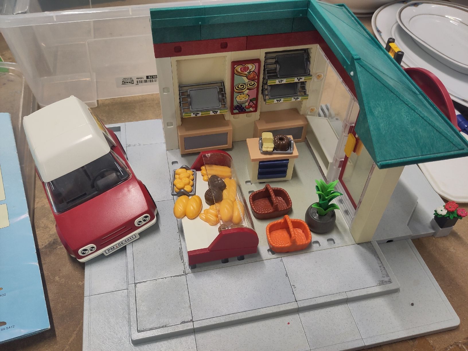 Playmobil Giocattoli: Playmobil Bäckerei 4410 + Auto – Usato da Pratteln venduto da Cartonsducoeur_bl