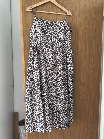 Sommerkleid H&M Leinenmix Leopardenmuster ab CHF 1