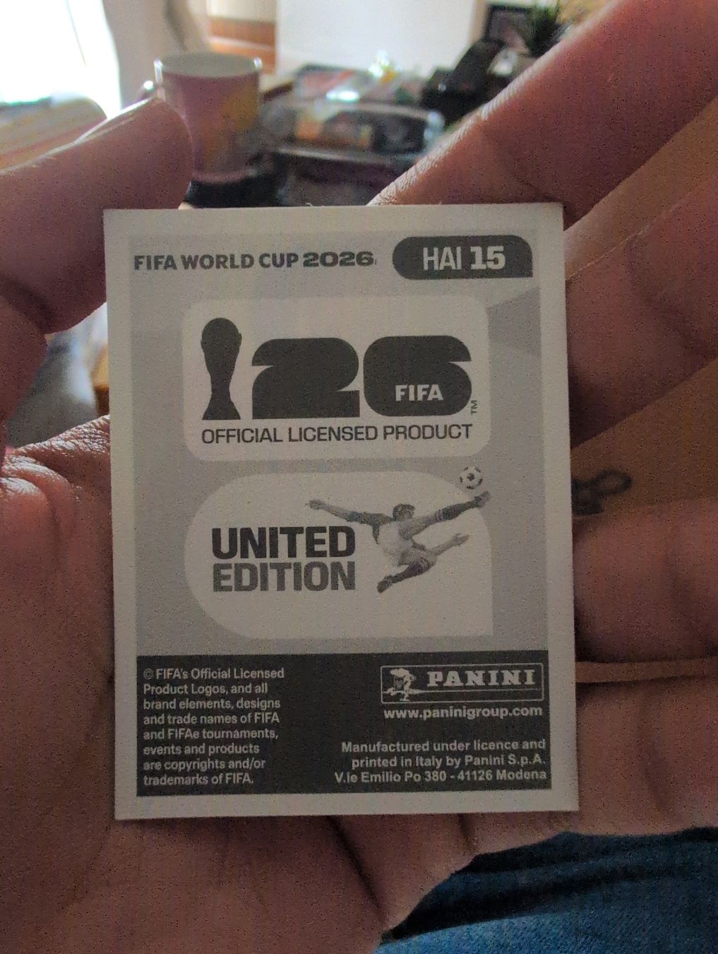 Panini Carte collezionabili: Derrick Etienne Jr. FIFA 2026 – Nuovo e nell'imballaggio originale da Lausanne venduto da KarolyneBaiao 1