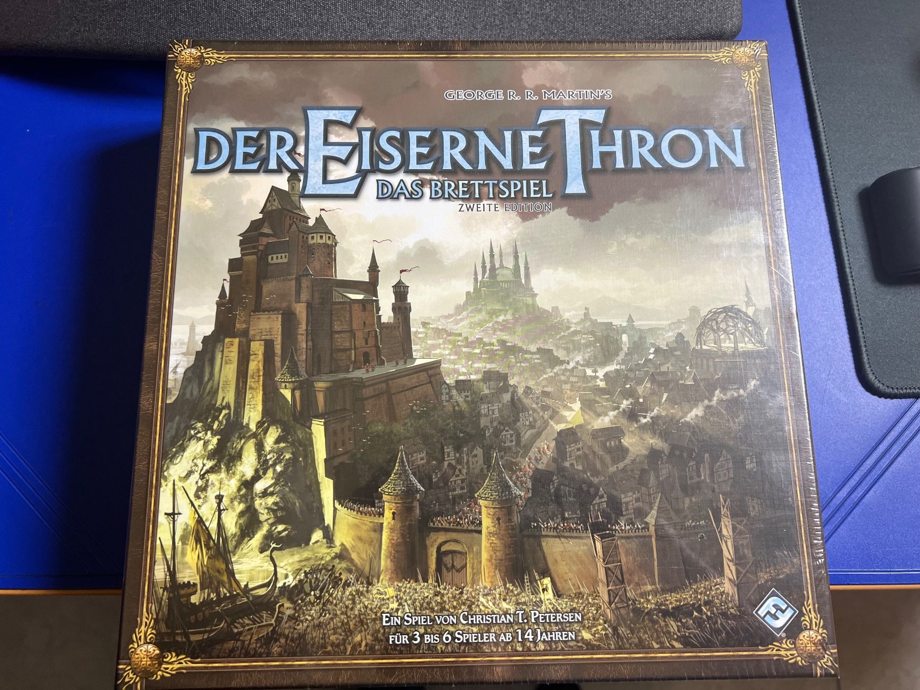 Giochi: Der eiserne Thron - Das Brettspiel (2. Edition), neu – Nuovo (secondo la descrizione) da Nebikon venduto da Philippe_etter