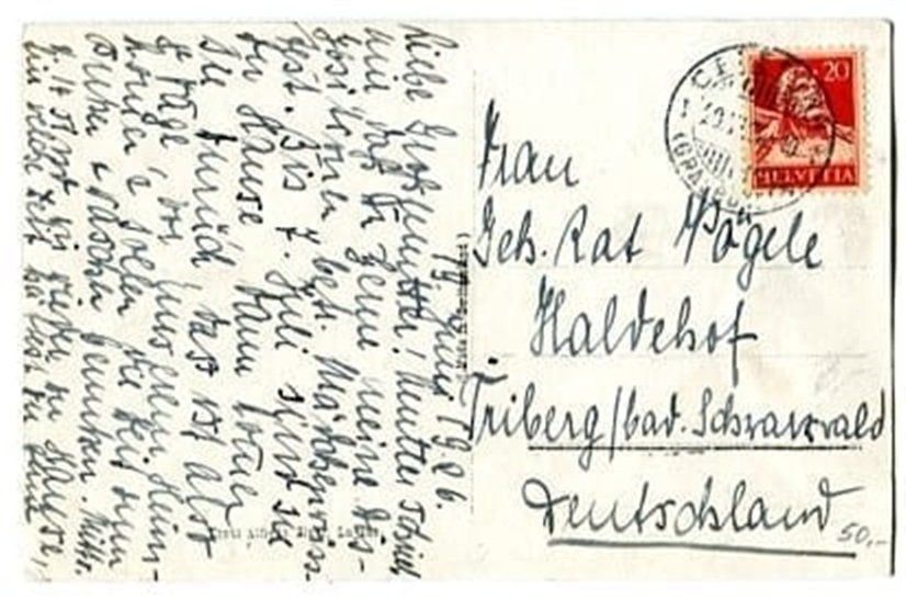 Cartes postales: San Gian, Statzer Wald – D'occasion à Ottikon b.Kemptth. par Neptun1974 1