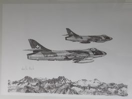 Hunter Schweizer Luftwaffe